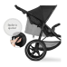 HAUCK - Poussette-tout terrain robuste Runner 2